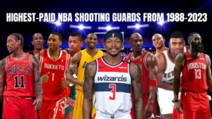 Lists of Highest-Paid NBA Shooting Guards From 1988-2023